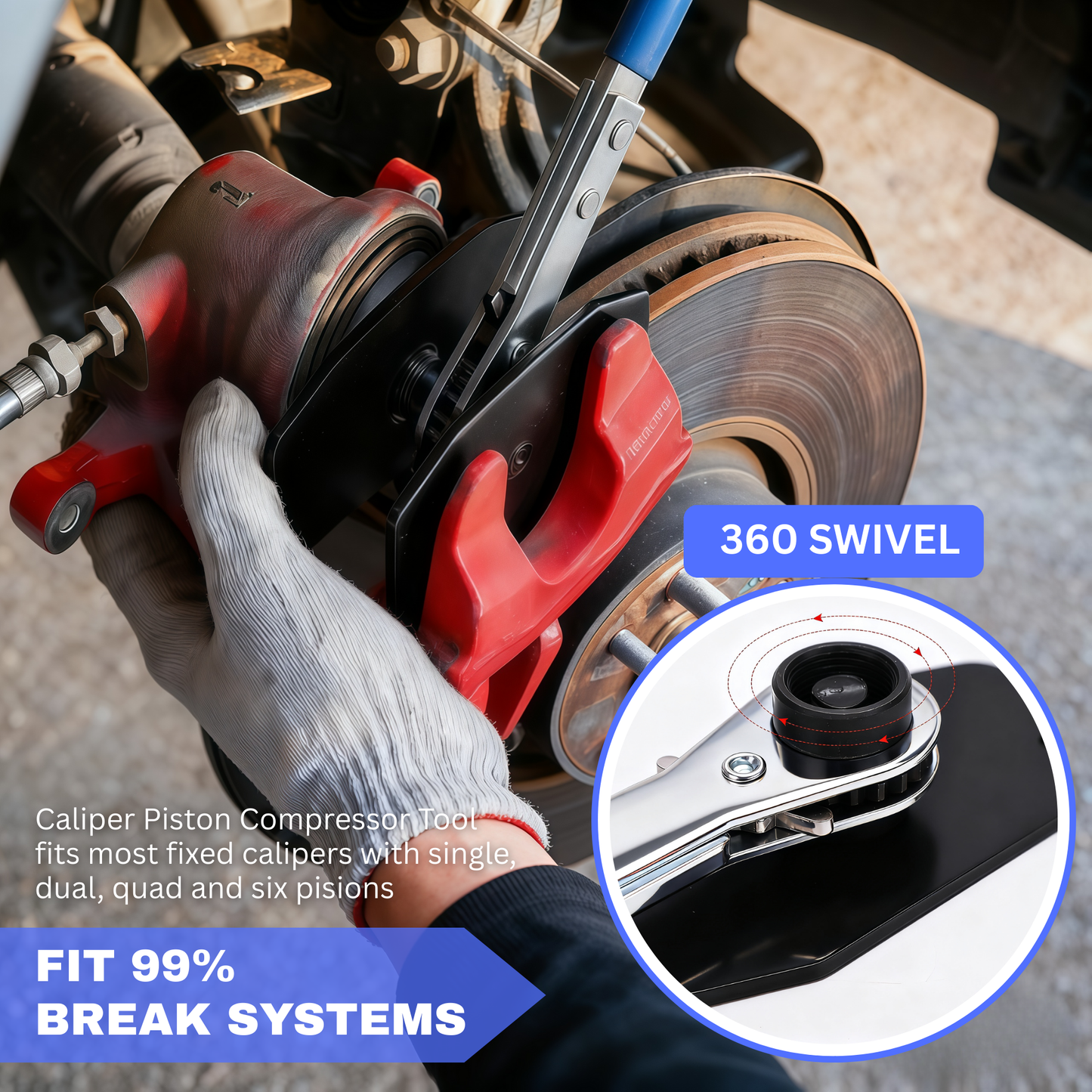 Brake Caliper Compression