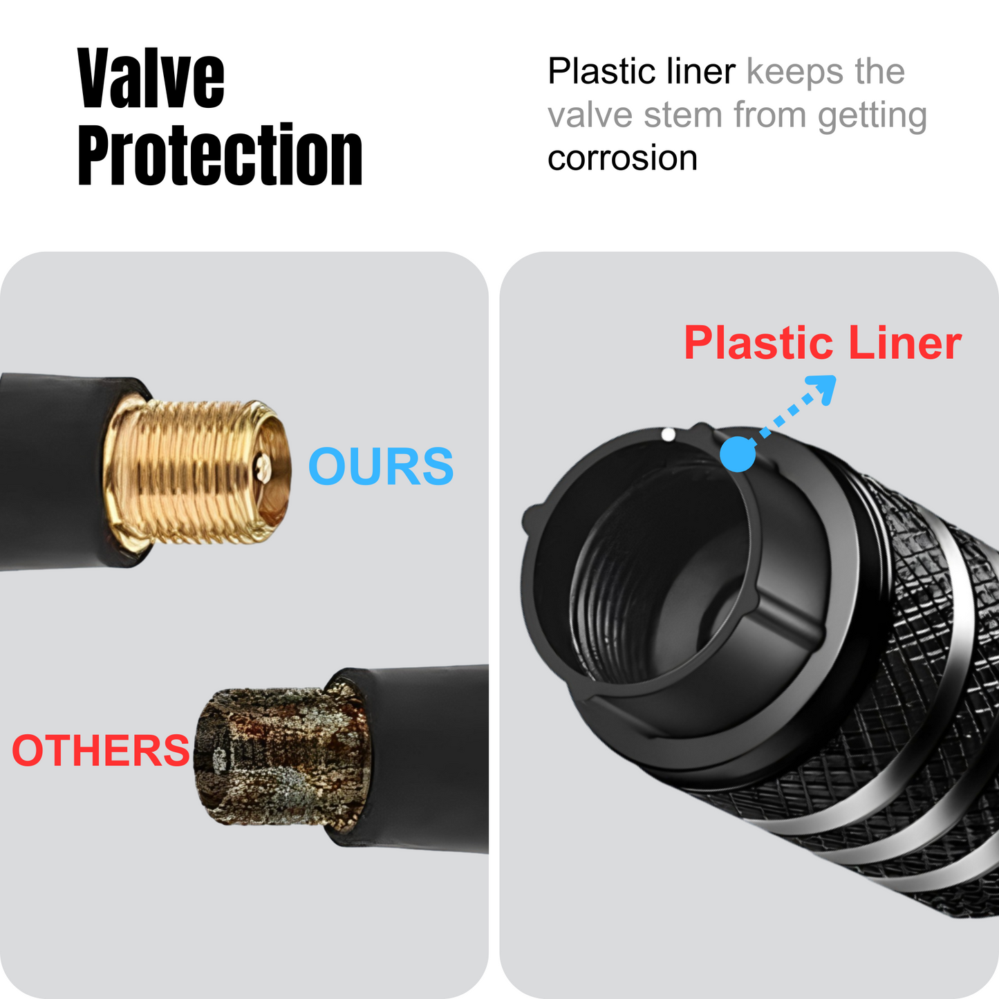 Tire Valve Stem Caps Cover – 4 Pack